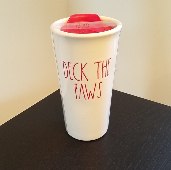 Rae Dunn Other - Rae Dunn Deck the Paws Holiday Tumbler NWT
